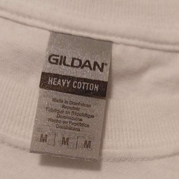 4/$40 New Plain White Tee - Size Medium - Picture 5 of 6